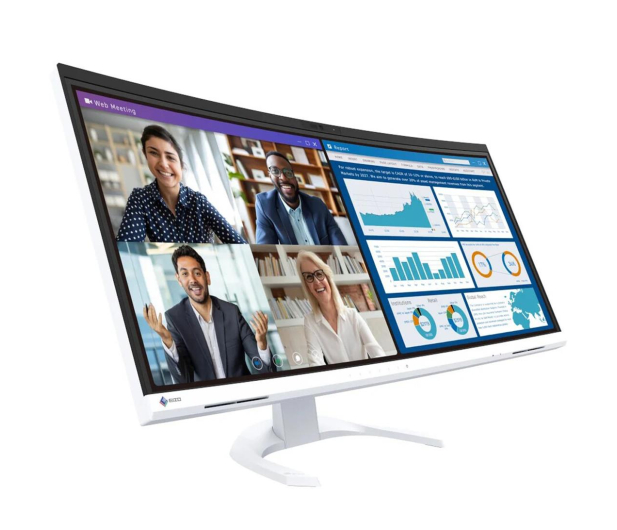 EIZO FlexScan EV3450XC-WT - 1281629 - zdjęcie 2